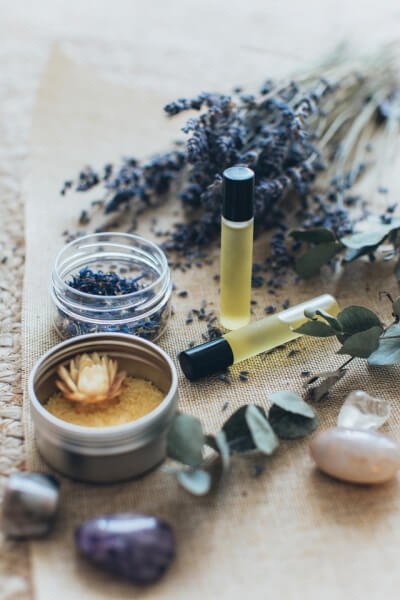 Botanical ingredients used in Aditi beauty care